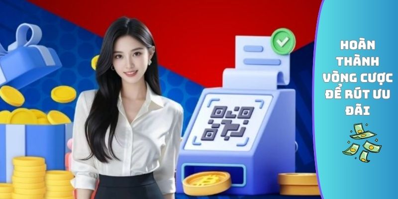Hoàn thành vòng cược để rút ưu đãi